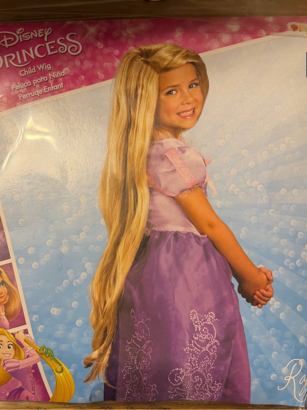 Child’s Disney Rapunzel Princess Blonde Wig